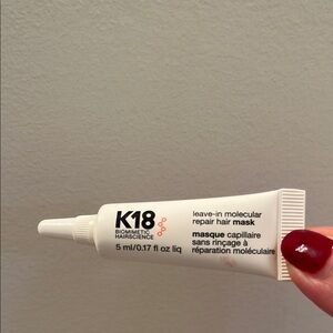 K18 Leave-In Molecular Repair Hair Mask 5ml New GWP